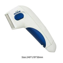 Load image into Gallery viewer, Electric Lice Comb Children Clothes Terminator Anti Removal Kill Lice Cleaner Puppies Fleas For Pet Supplies Children Clothes