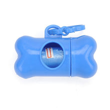 Load image into Gallery viewer, Pet Waste Bag Dispenser For Dog Poop Bags Bone Shape Plastic Pet Small Dog Outdoor Waste Poop Bag Dispenser Holder With 1 Bag
