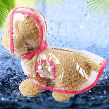 Load image into Gallery viewer, Pet Jacket for Rain Dog Transparent Raincoat Adjuastable Waterproof Coat for Small Medium Large Dogs Hooded Windproof Design